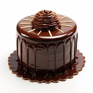 FOUNTAIN CHOCOLATE CAKE